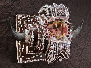 Illustration for article titled If H.R. Giger were a pastry chef, his cakes might look something like this